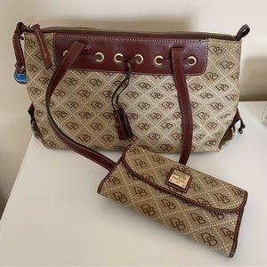 Dooney & Bourke Purse and Wallet Set